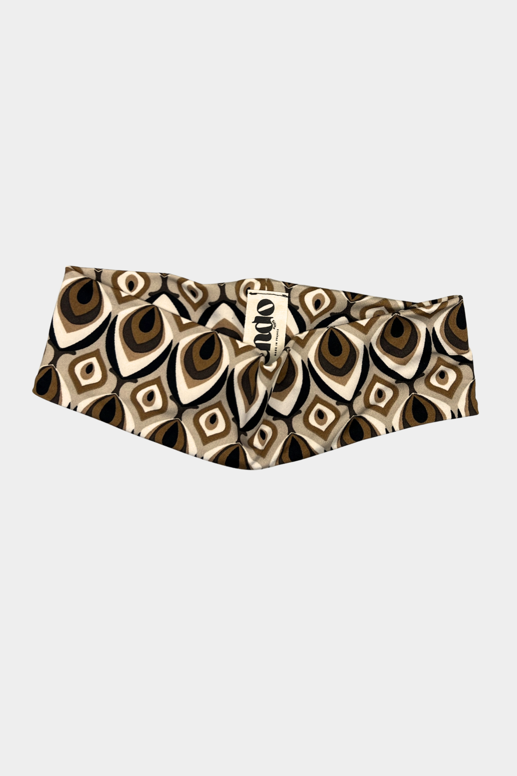 Bandeau cheveux kaki – Accessoire artisanal | Bendo Paris