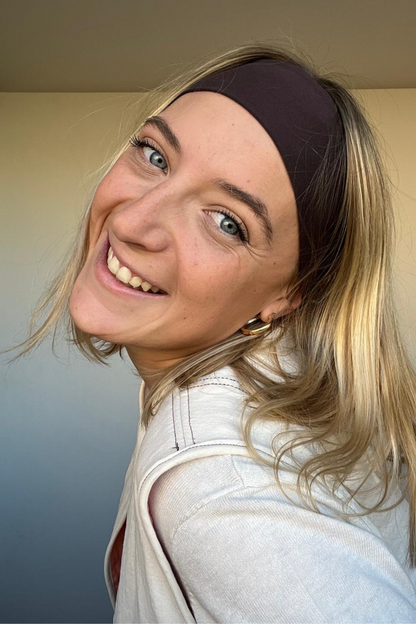 Bandana Marron Imprimé Marbre | Accessoires | FR Bandana Marron Imprimé Marbre | Accessoires | FR